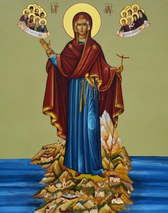 Игумения Святой Горы икона